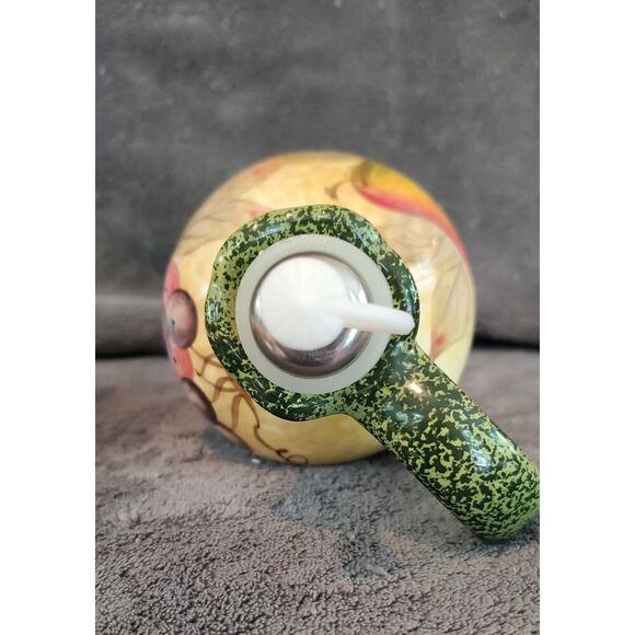 Baum 6 Piece Tuscany Fruit Olive Oil Dipping Set with Rack - Picture 3 of 8